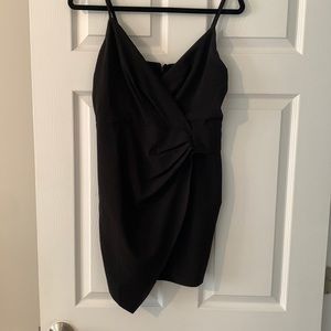 Black cocktail dress